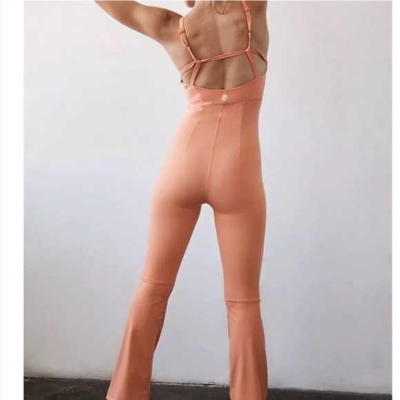 Free People FP Movement All Star Flare Onesie Jumpsuit - Picture 3 of 16